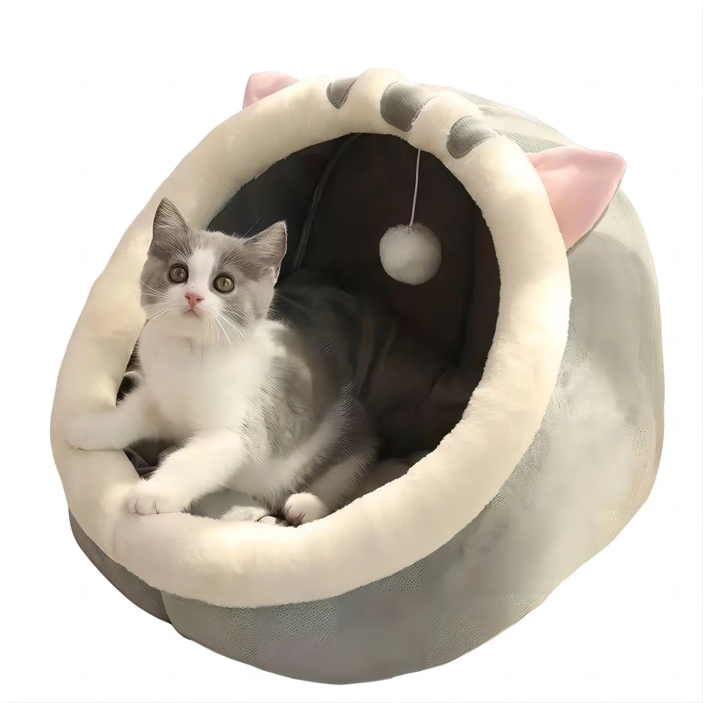 Kattenkussen huisje