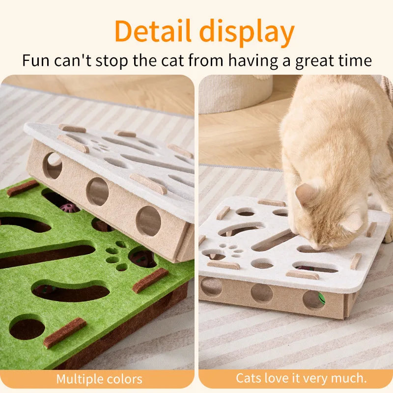 Katten puzzel box