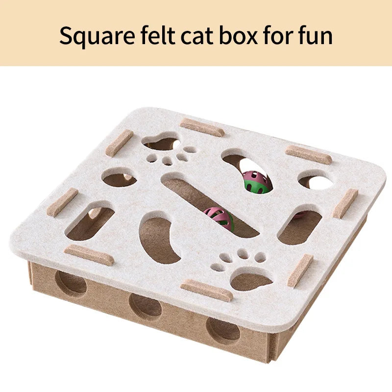 Katten puzzel box