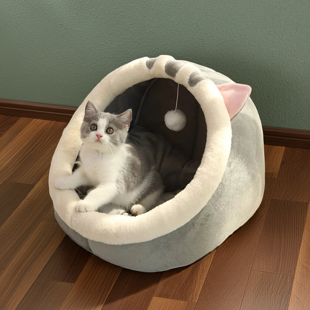 Kattenbed stripheld
