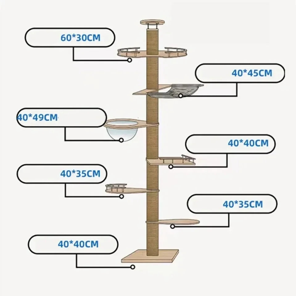 Kattenboom 5 etages