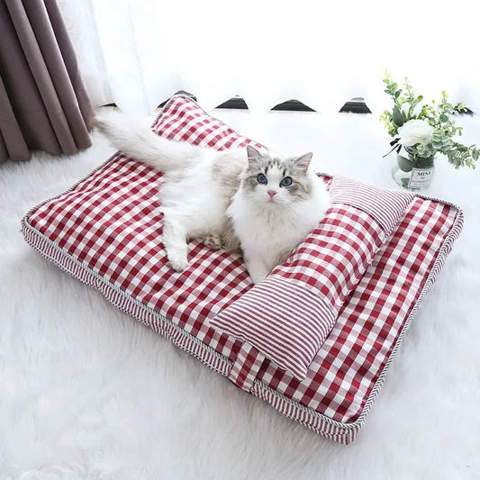 Pluche Kattenkussen