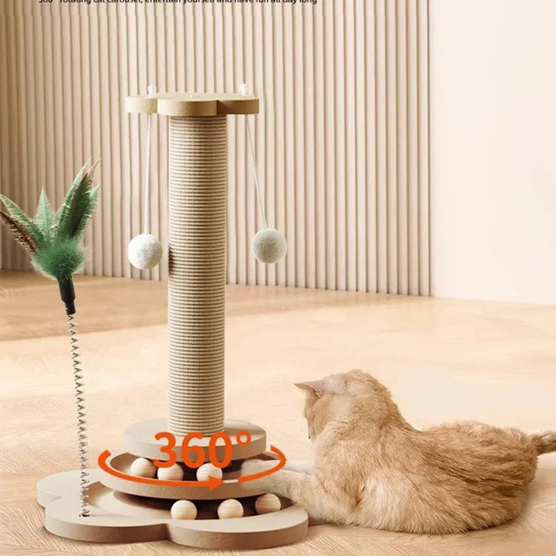 Krabpaal Modern – stabiel sisal