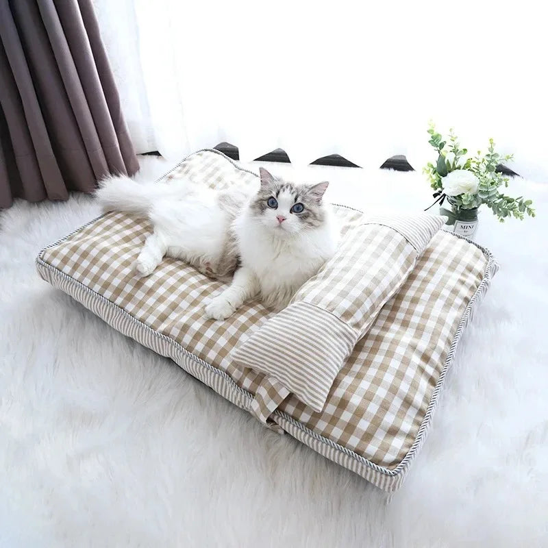 Pluche Kattenkussen