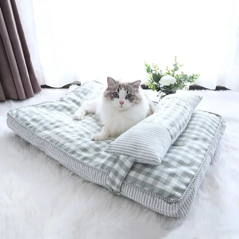 Pluche Kattenkussen